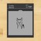 Llama Cookie & Craft Stencil | CM124 by Designer Stencils | Cookie Decorating Tools | Baking Stencils for Royal Icing, Airbrush, Dusting Powder | Craft Stencils for Canvas, Paper, Wood | Reusable Food Grade Stencil